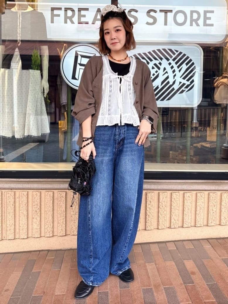 FREAK’S STOREの別注 2WAY ROLLTOP&KINCHAKU SHOULDEを使ったコーディネートを紹介します。｜Rakuten Fashion(楽天ファッション／旧楽天ブランドアベニュー)7070336