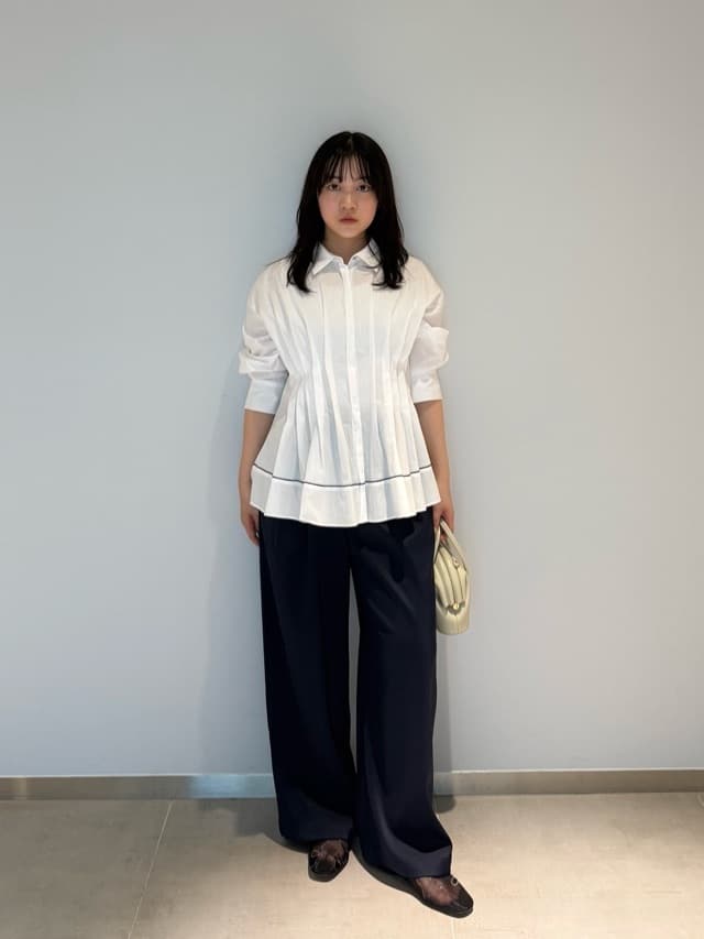 UNITED ARROWS | ピンタック シャツブラウス | Rakuten Fashion(楽天