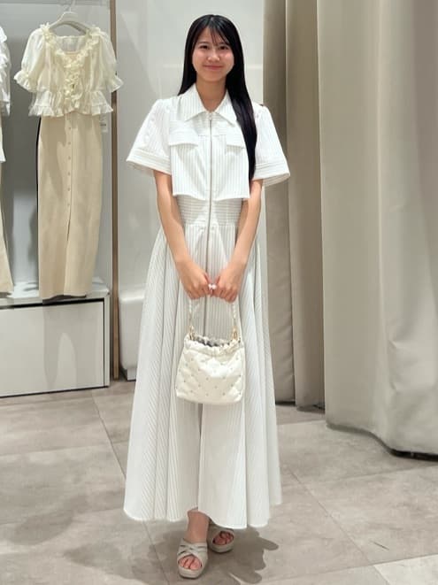 rienda | バストフレアワンピース | Rakuten Fashion(楽天ファッション