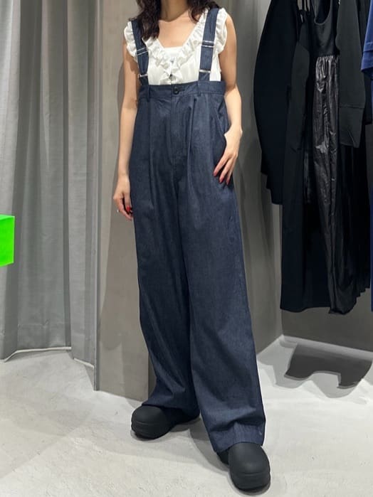 HeRIN.CYE | Wide salopette | Rakuten Fashion(楽天ファッション／旧