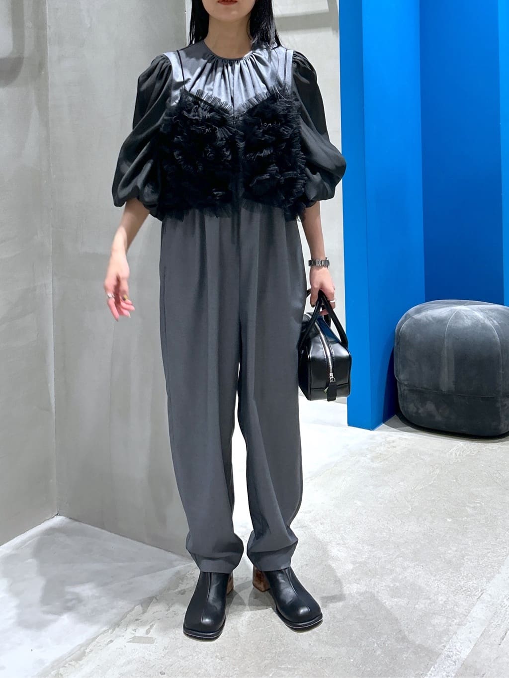 HeRIN.CYEのMany gather jump suitを使ったコーディネートを紹介します。｜Rakuten Fashion(楽天ファッション／旧楽天ブランドアベニュー)7072335