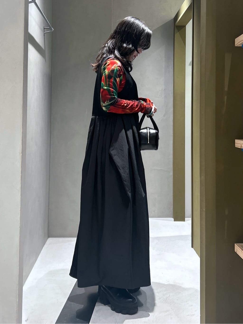 HeRIN.CYEのFlower pattern mesh innnerを使ったコーディネートを紹介します。｜Rakuten Fashion(楽天ファッション／旧楽天ブランドアベニュー)7072409