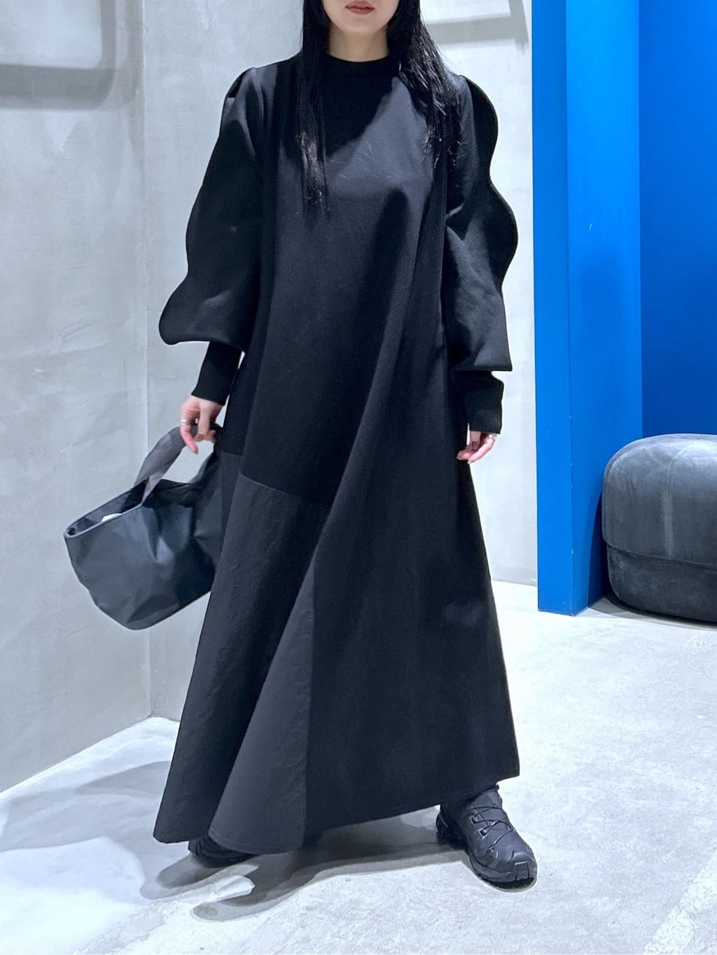 HeRIN.CYEのMountain sleeve docking dressを使ったコーディネートを紹介します。｜Rakuten Fashion(楽天ファッション／旧楽天ブランドアベニュー)7072502