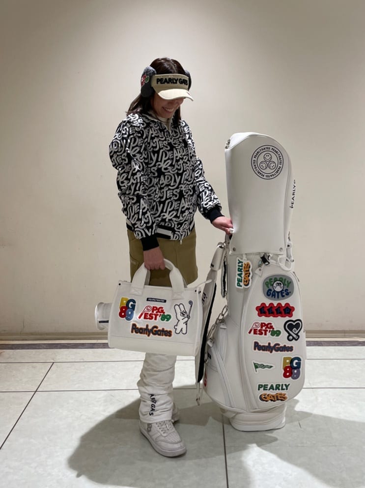 PEARLY GATES | ロゴワッペンカートバッグ (UNISEX) | Rakuten Fashion