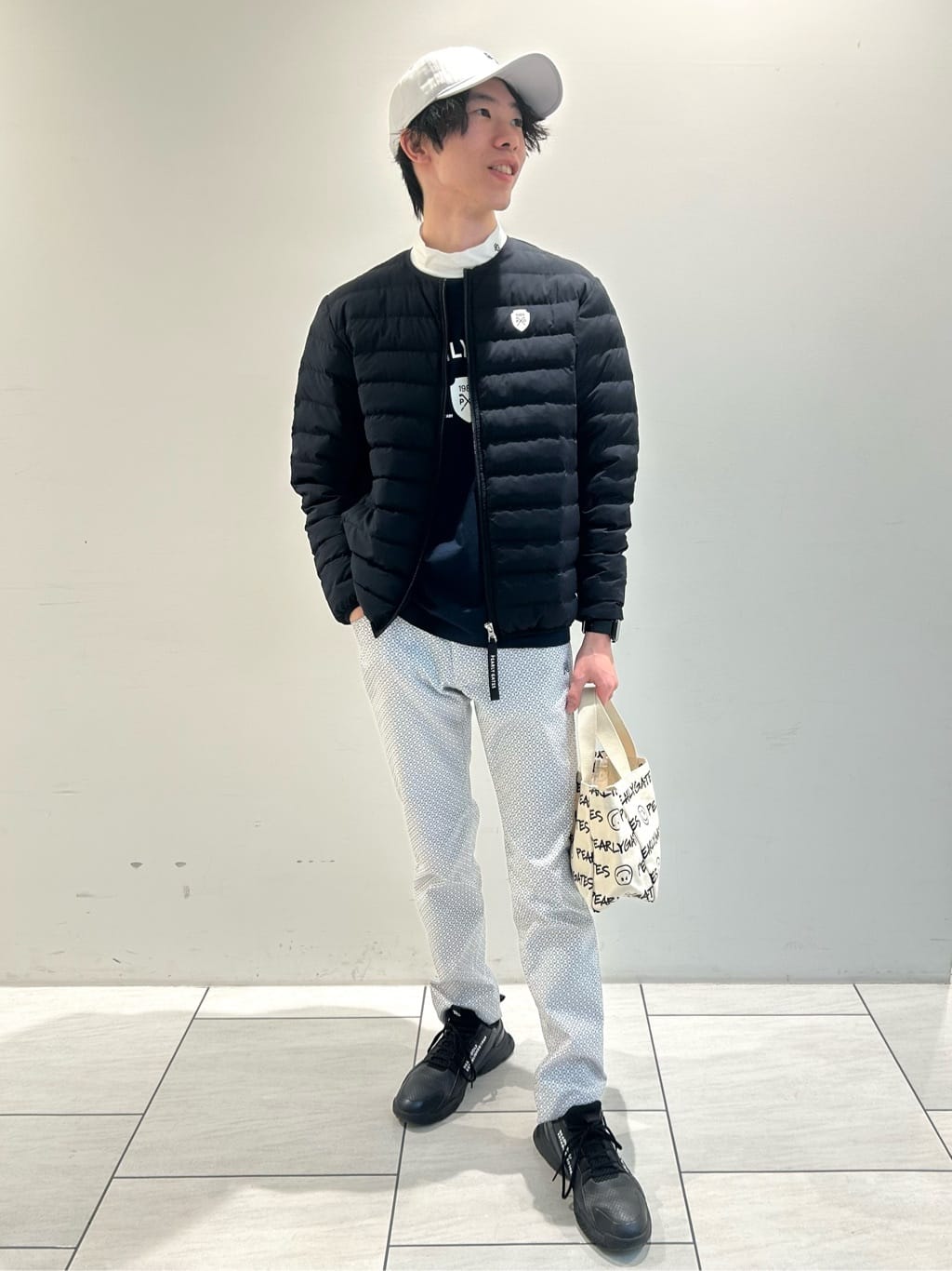 PEARLY GATES | ベアカノコ長袖ハイネックカットソー | Rakuten