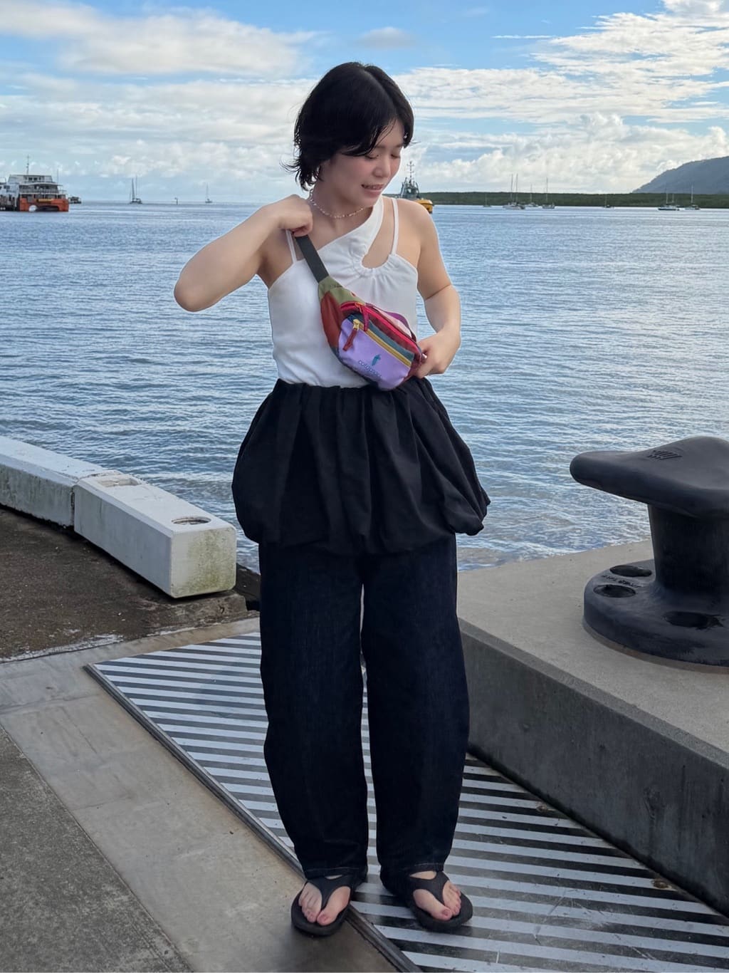 HeRIN.CYEのMany way balloon skirtを使ったコーディネートを紹介します。｜Rakuten Fashion(楽天ファッション／旧楽天ブランドアベニュー)7073518