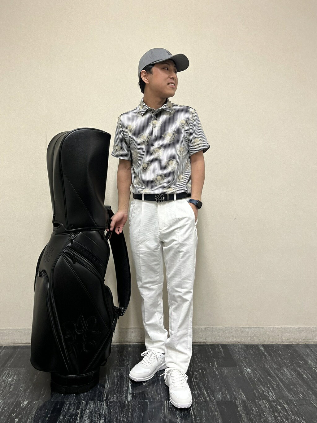 St ANDREWS | シンセティックレザーキャディーバッグ (46インチ対応