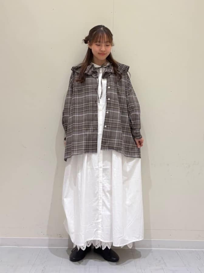 Samansa Mos2 | 柄アソートティアードワンピース | Rakuten Fashion