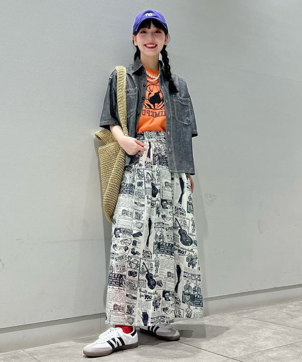BEAMS WOMEN | 【別注】BINDU / アドバタイジング スカート | Rakuten
