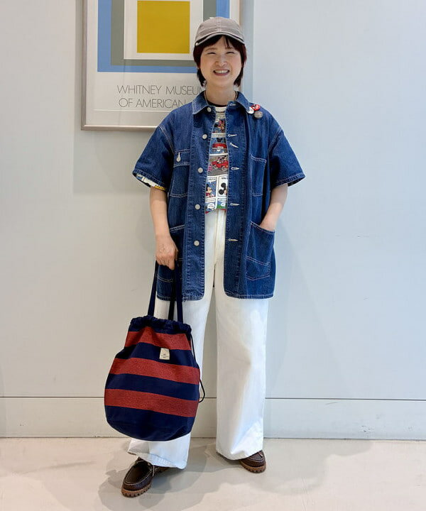 BEAMS WOMEN | デニム カバーオール ショートスリーブ | Rakuten