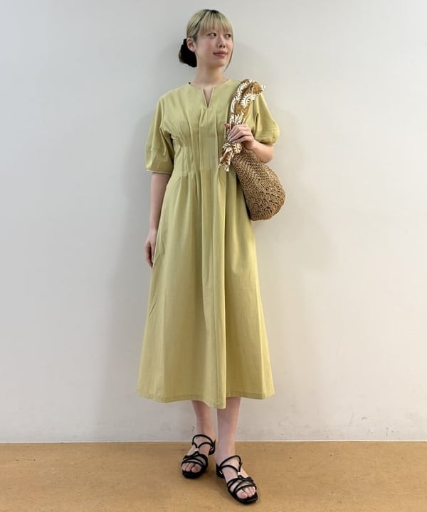 BEAMS HEART | 【6/18新規値下げ】メニー タック ワンピース 26SS