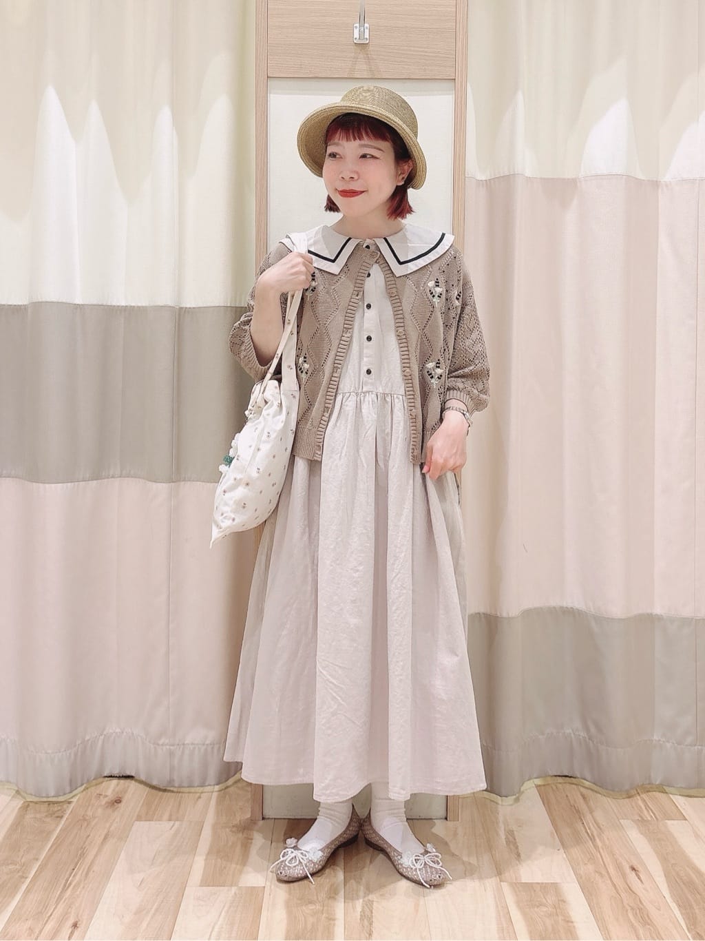 Samansa Mos2 | ビッグ襟前後2WAYワンピース | Rakuten Fashion(楽天