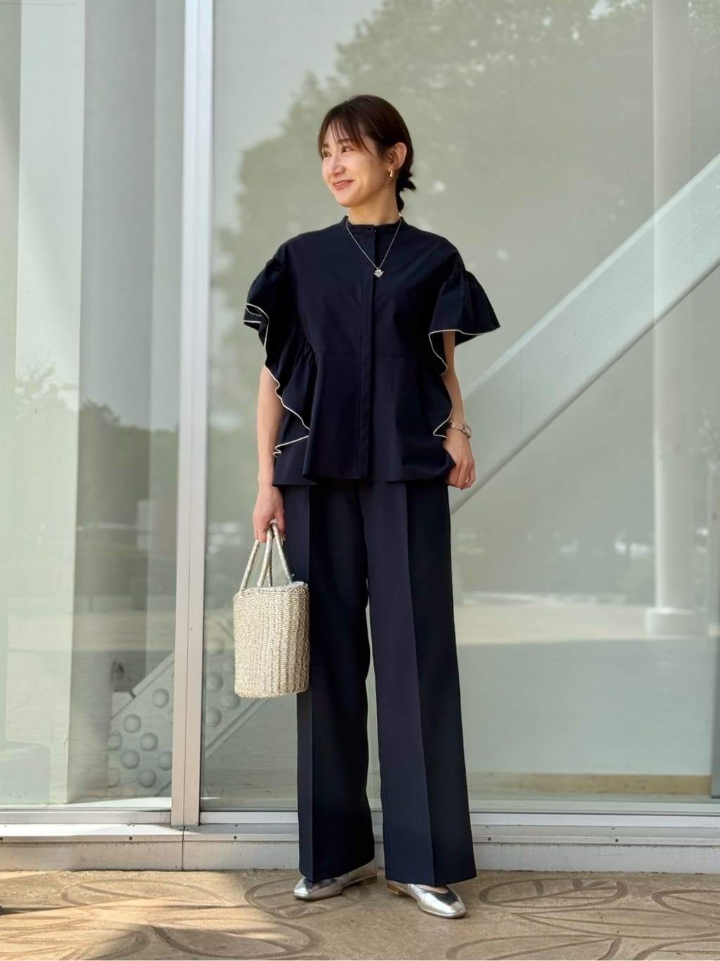 UNITED ARROWS LTD. OUTLET | イージー フレアスリーブ ブラウス -撥水