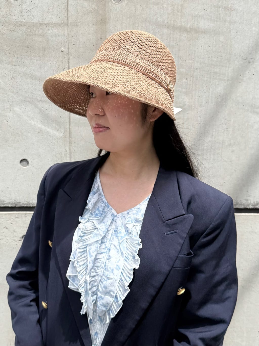 OVERRIDE | Chapeau d' O TM Wide Visor Cap / シャポードオー