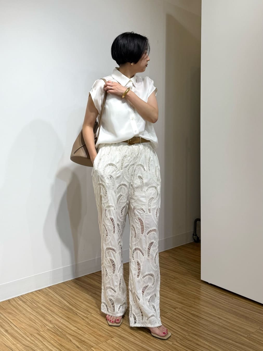 Whim Gazette | 【WEB限定】エンブロイダリーパンツ | Rakuten Fashion
