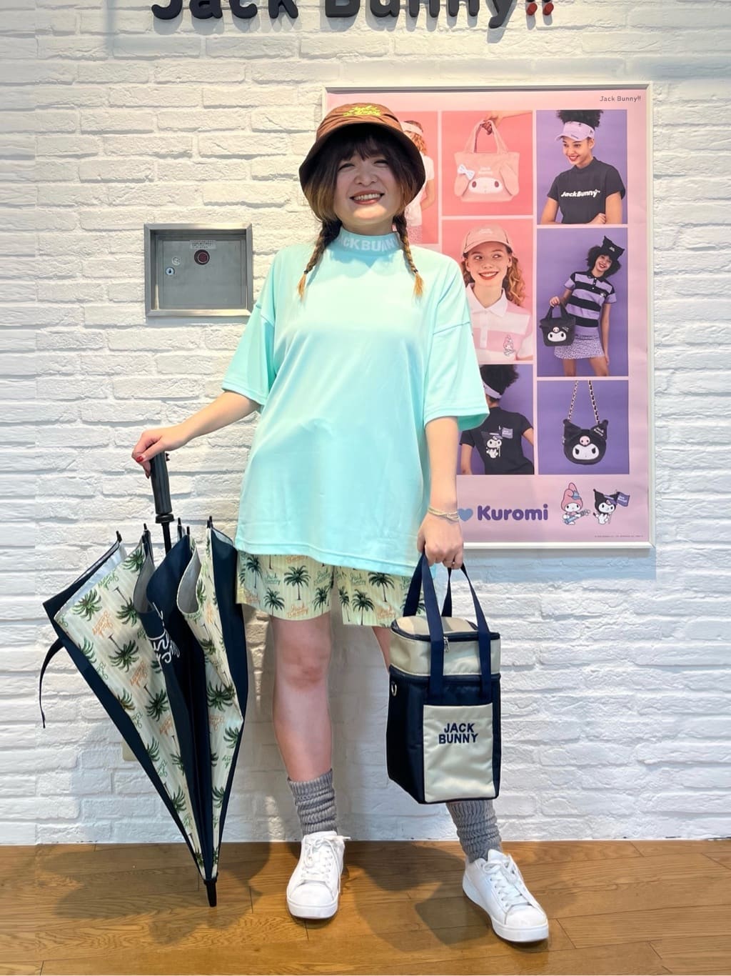 【イエロー】筒型保冷バッグ (UNISEX) Jack Bunny!! | 筒型保冷バッグ (UNISEX) | Rakuten Fashion(楽天