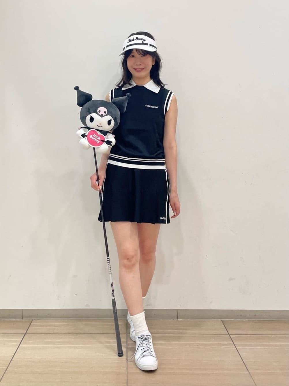 JACKBUNNY ストライプスカート JACKBUNNY ストライプ サッカー地