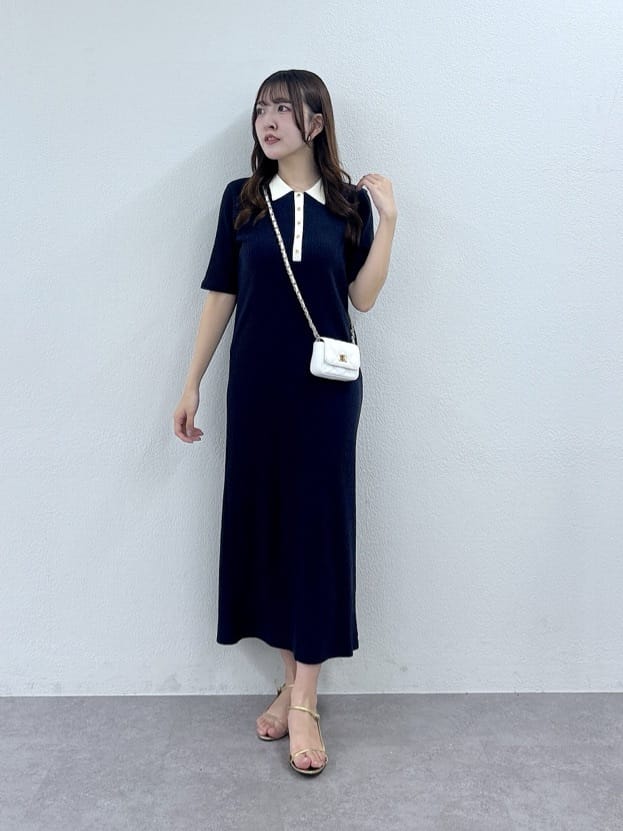 La boutique BonBon | 【1枚で決まる!ヘルシー気分】ポロTEEワンピース