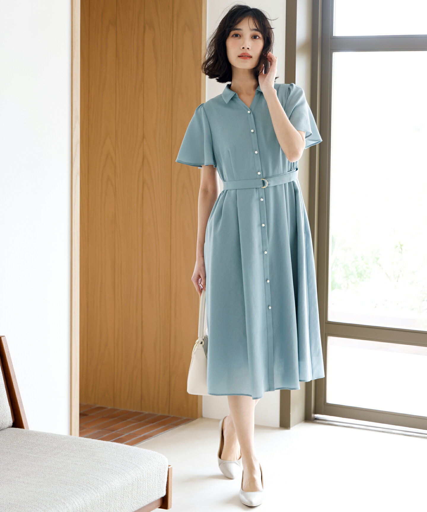 ANY SIS | スムージーポリエステル ワンピース | Rakuten Fashion(楽天