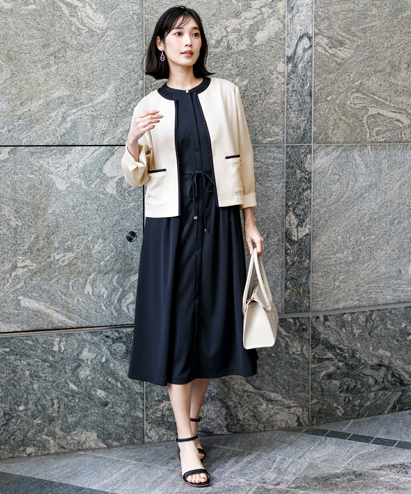 ANY SIS | ジョーゼットジャージー ワンピース | Rakuten Fashion(楽天