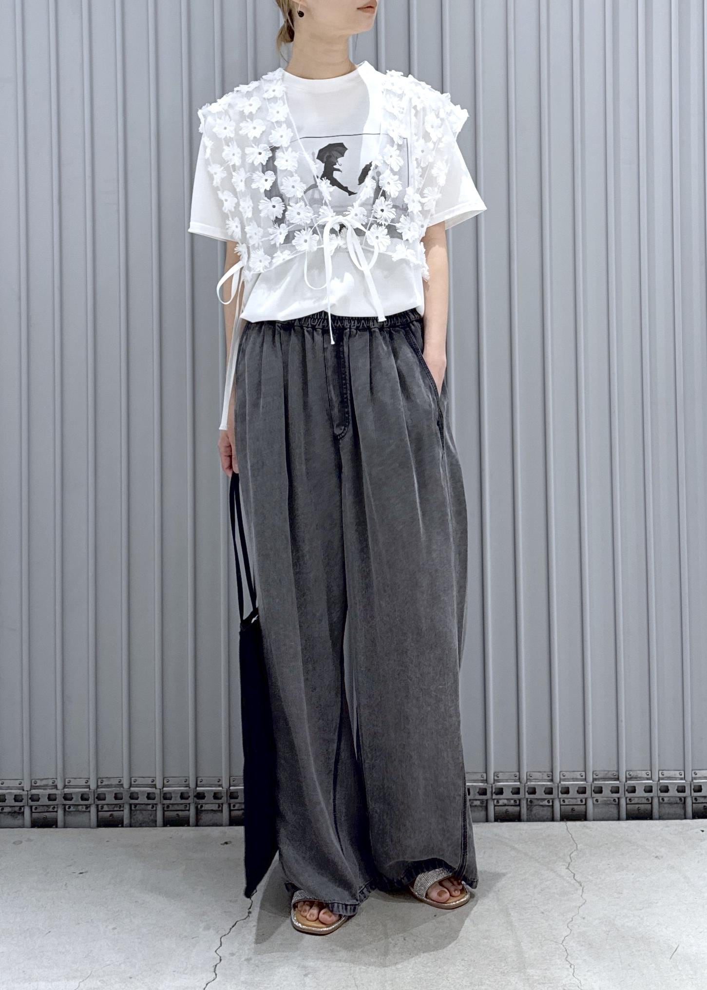 ADAM ET ROPE' | フラワーチュール2WAYトップス | Rakuten Fashion