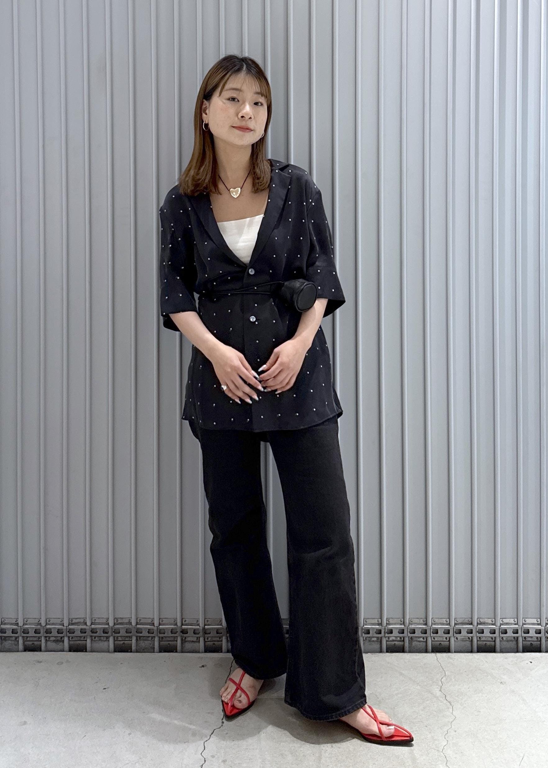 ADAM ET ROPE' | 【EMOELLE】テーラーカラーシャツ | Rakuten Fashion