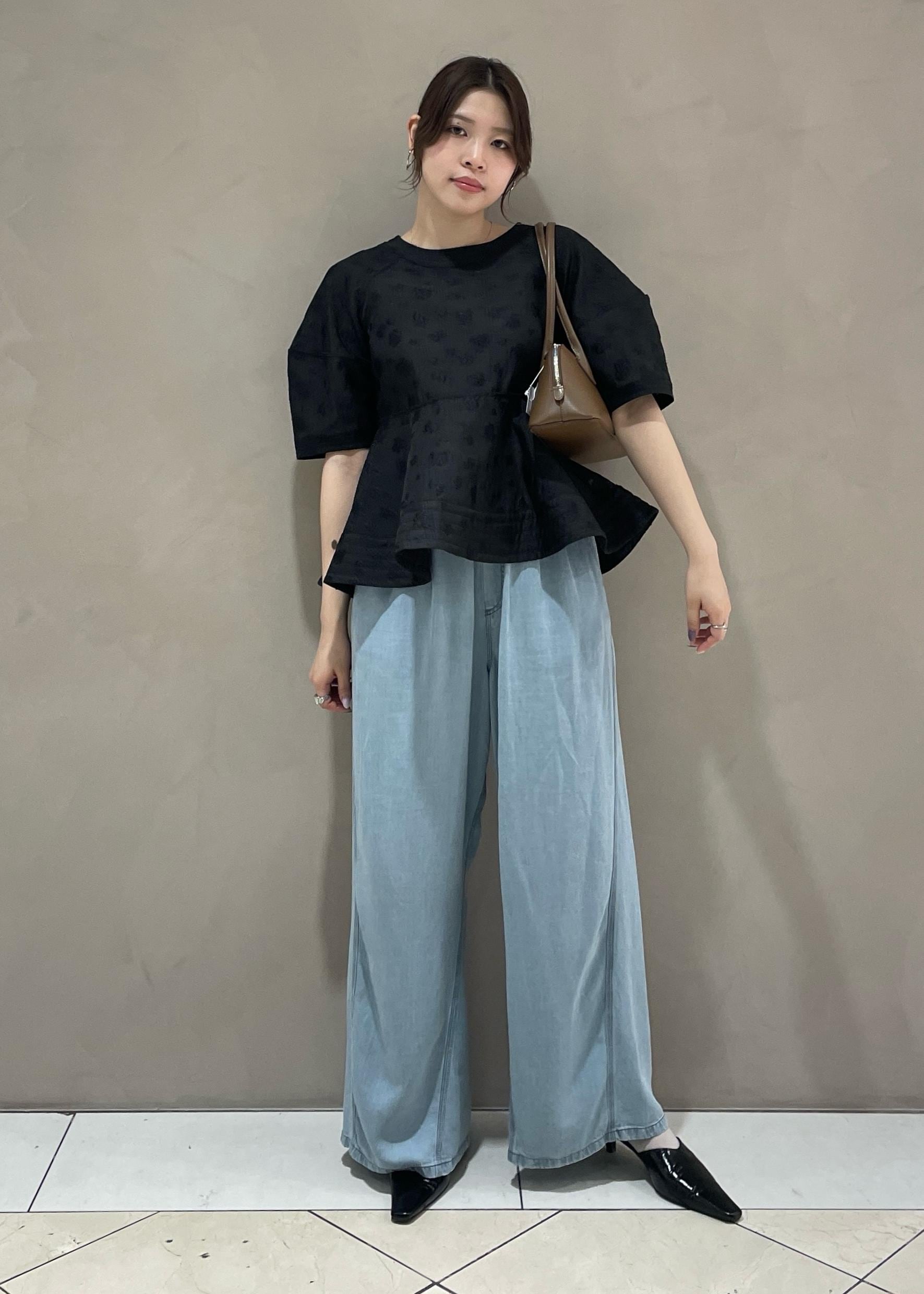 ADAM ET ROPE' | コクーンスリーブペプラムトップス | Rakuten Fashion