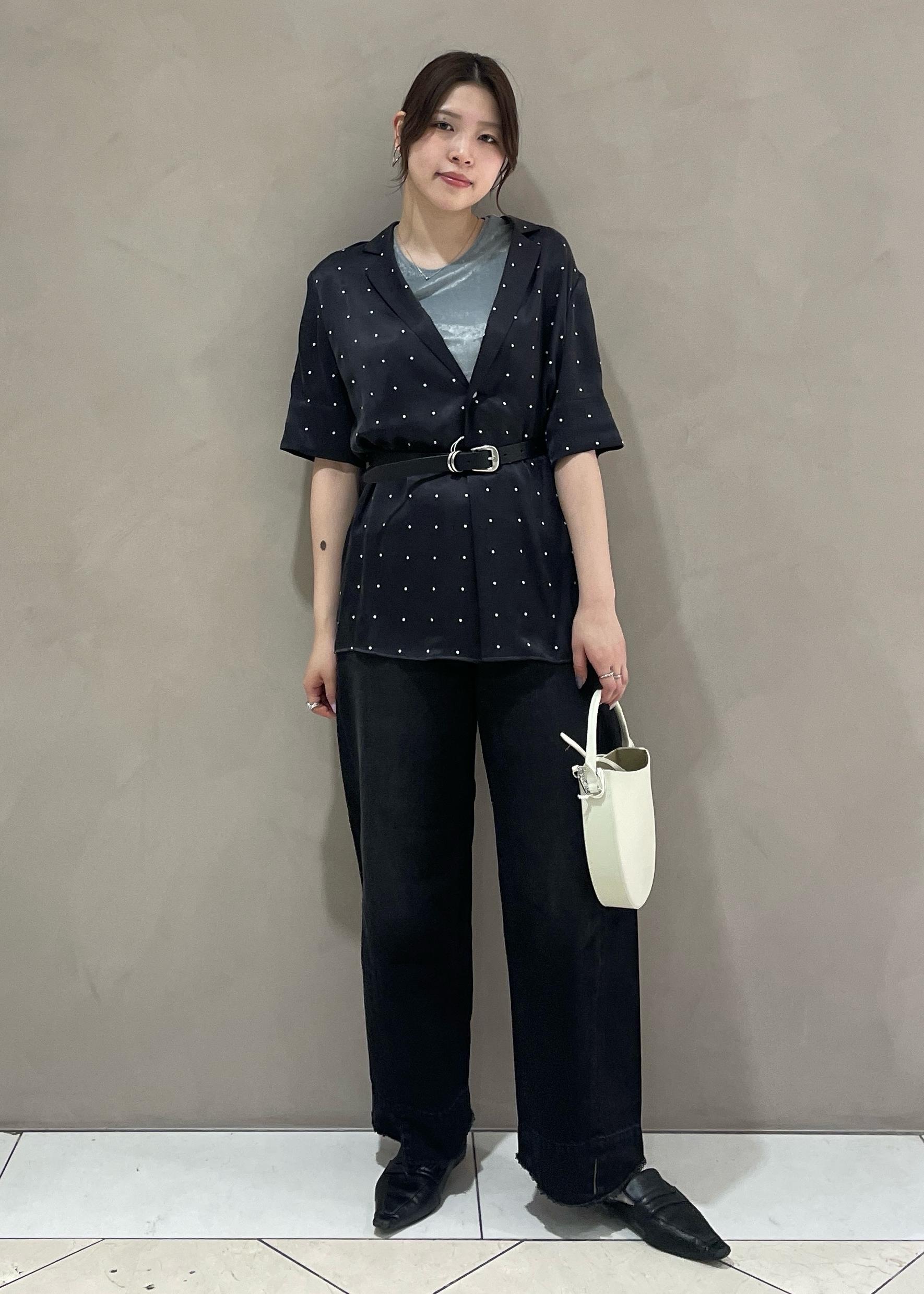 ADAM ET ROPE' | 【EMOELLE】テーラーカラーシャツ | Rakuten Fashion