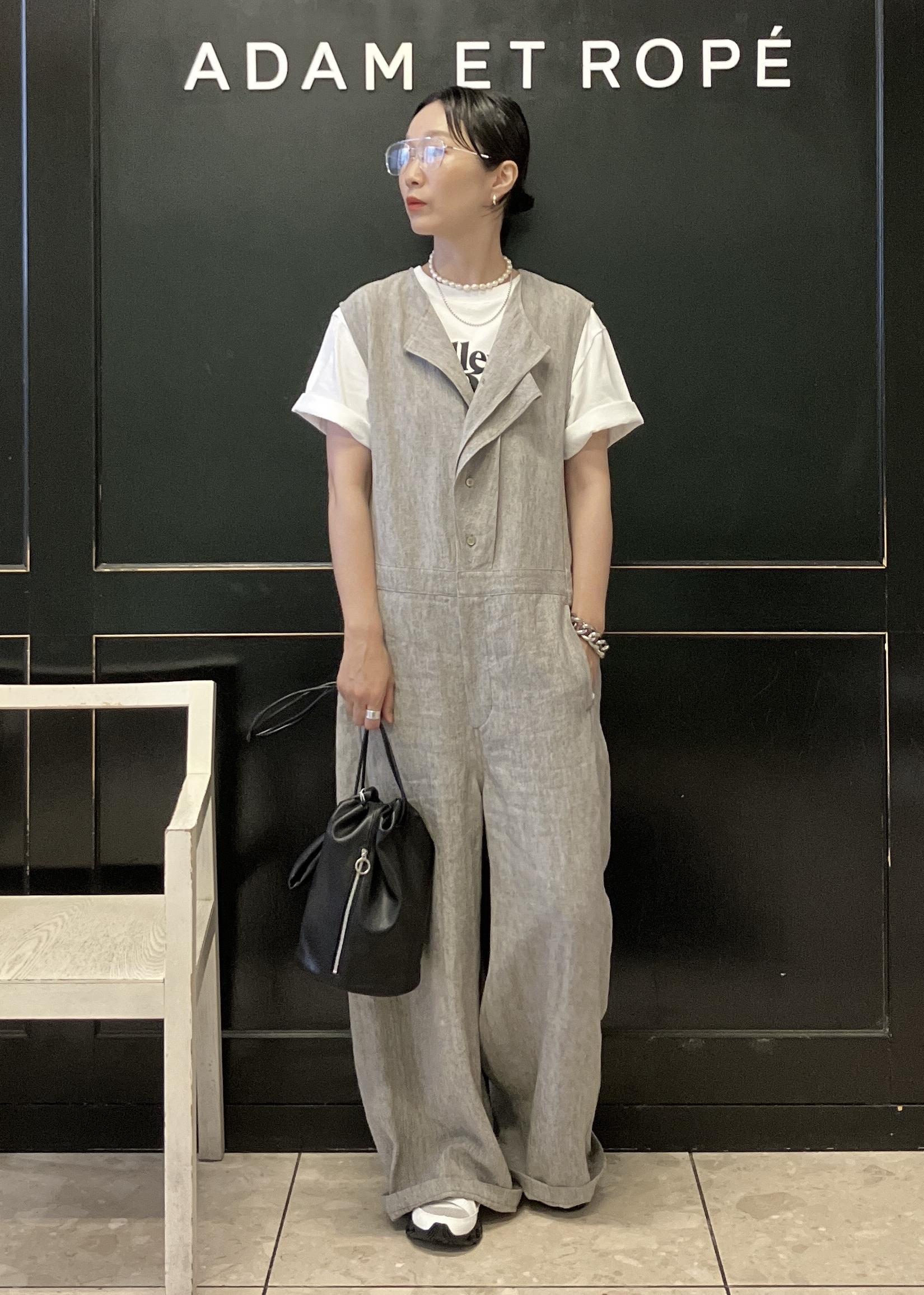 ADAM ET ROPE' | リネンラミーオールインワン | Rakuten Fashion(楽天