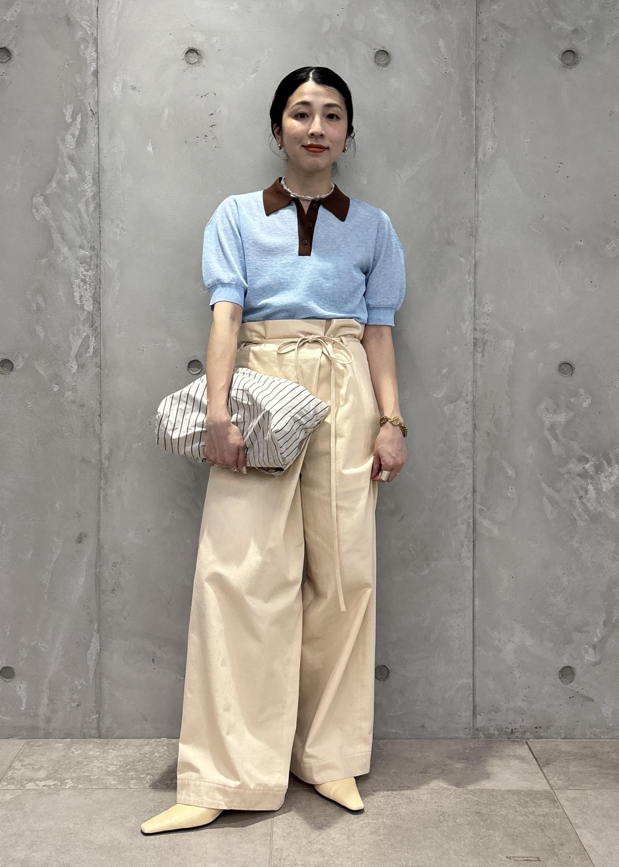ADAM ET ROPE' | 【定番】ラミーニットポロシャツ | Rakuten Fashion