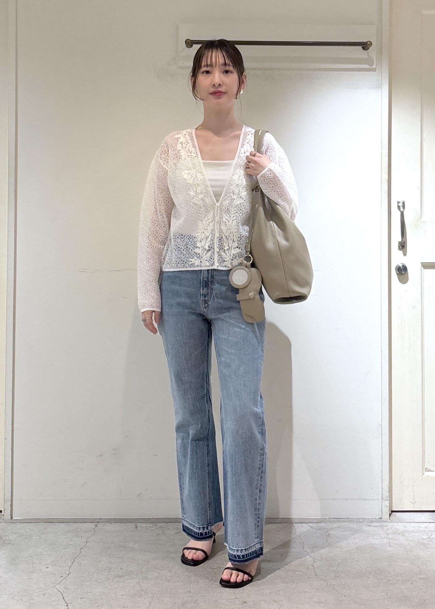 SALON adam et rope' | COTTON USAセミフレアデニム 4 | Rakuten