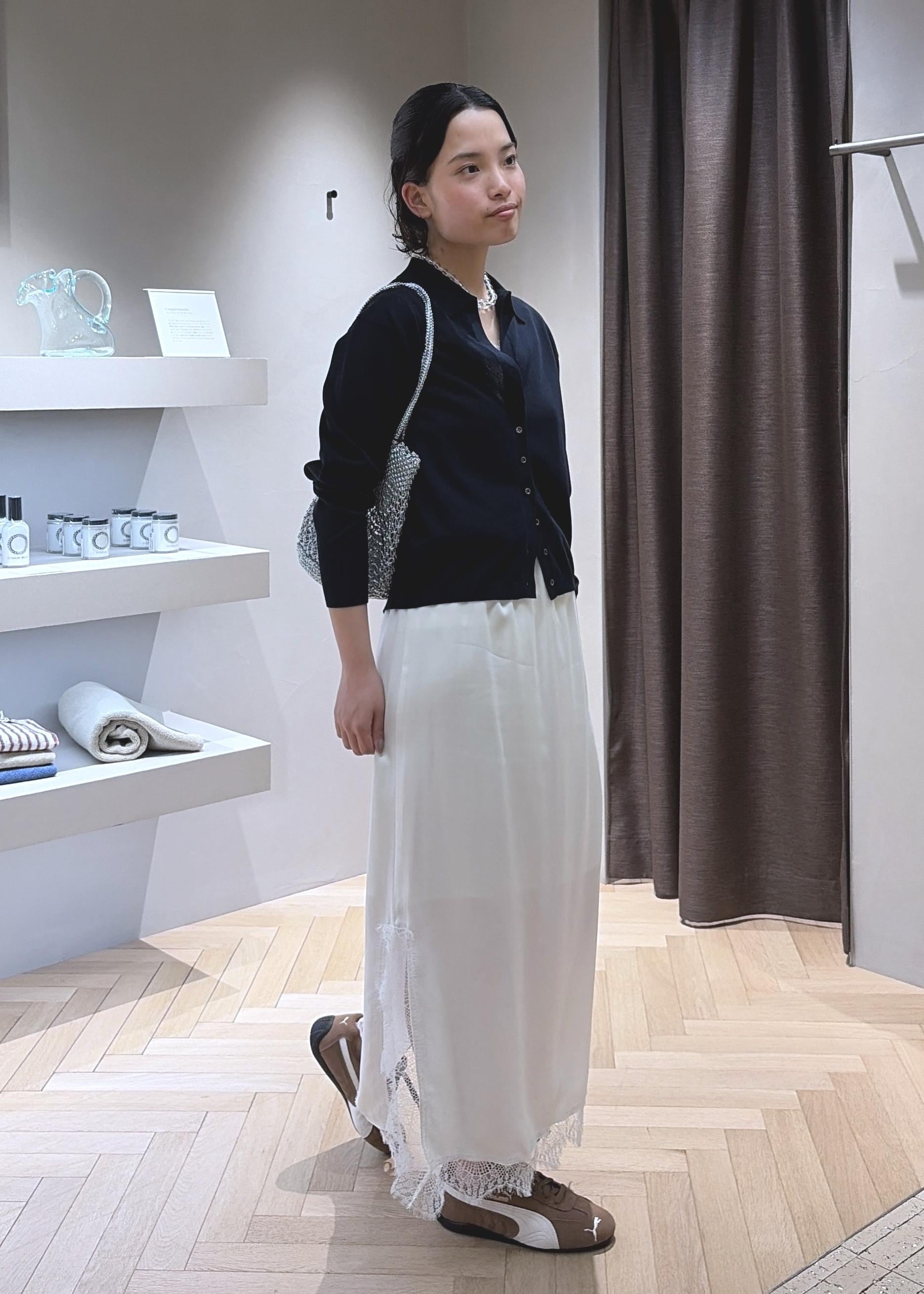 SALON adam et rope' | フレンチレースパネルスカート | Rakuten