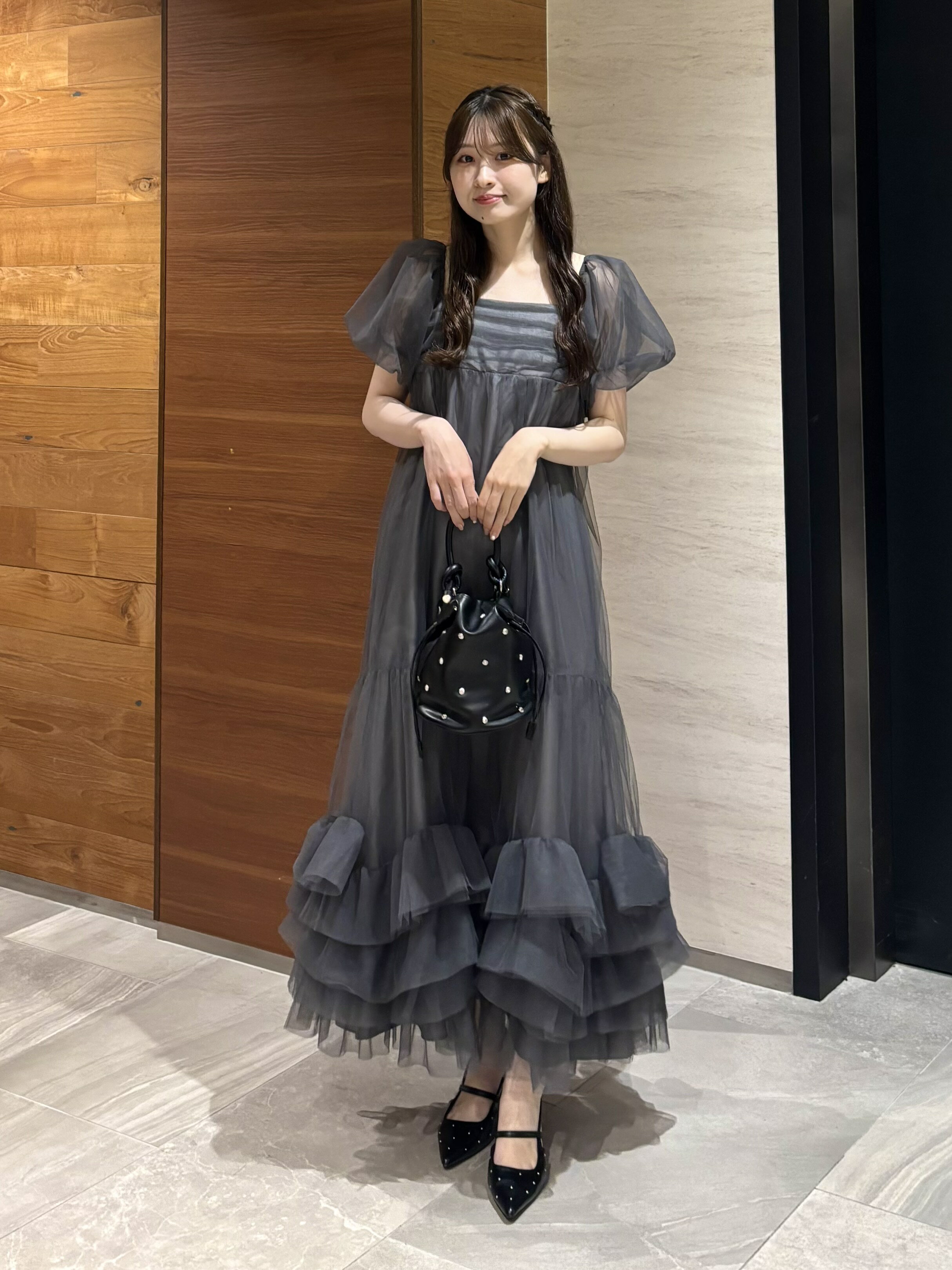 ANDRESD | 結婚式・二次会対応 チュールフリルドレス | Rakuten