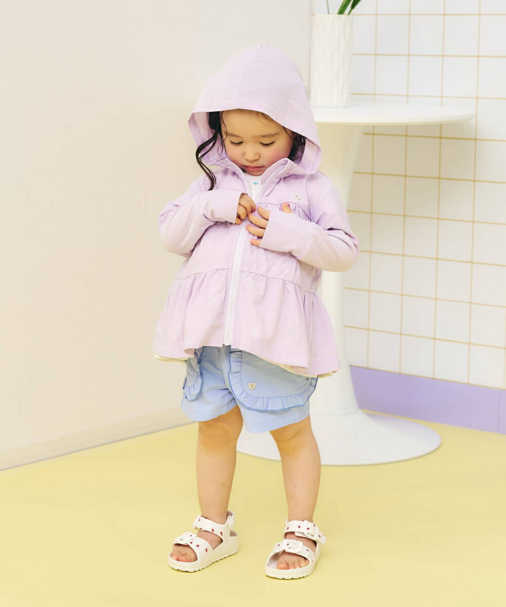 F.O.Online Store | 【UVカット/接触冷感】ティアードUVパーカー 水陸