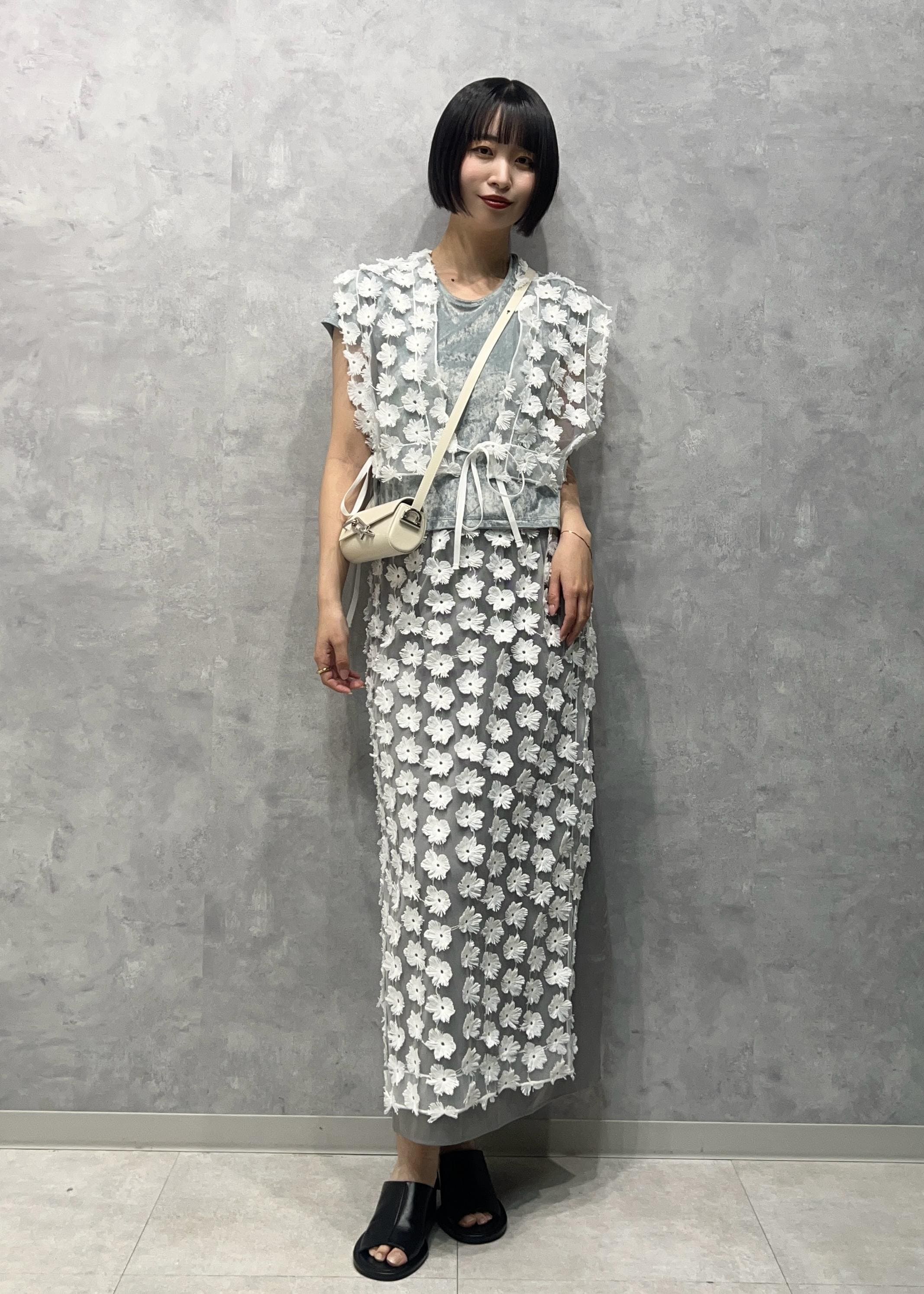 ADAM ET ROPE' | フラワーチュール2WAYトップス | Rakuten Fashion