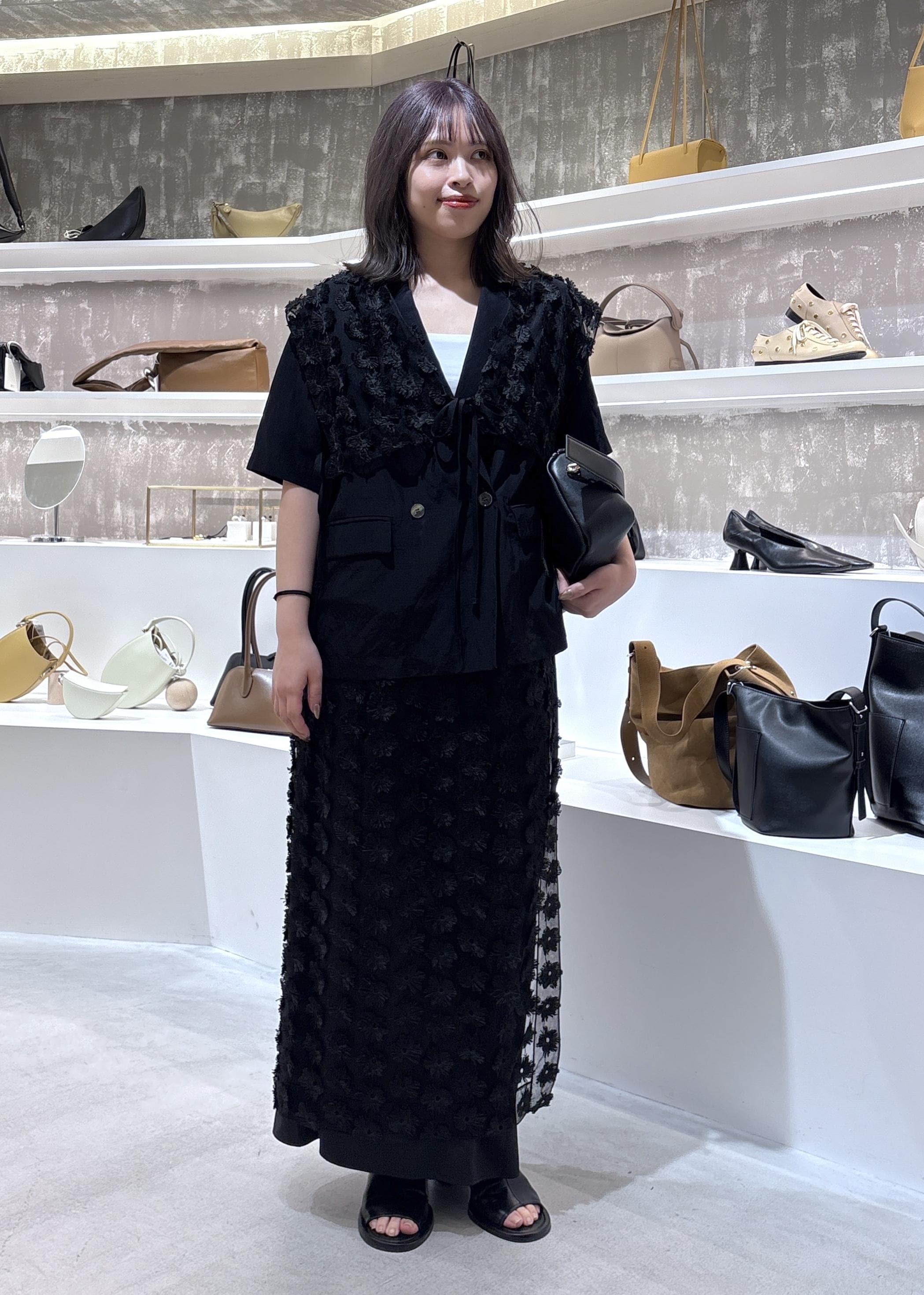 ADAM ET ROPE' | フラワーチュール2WAYトップス | Rakuten Fashion