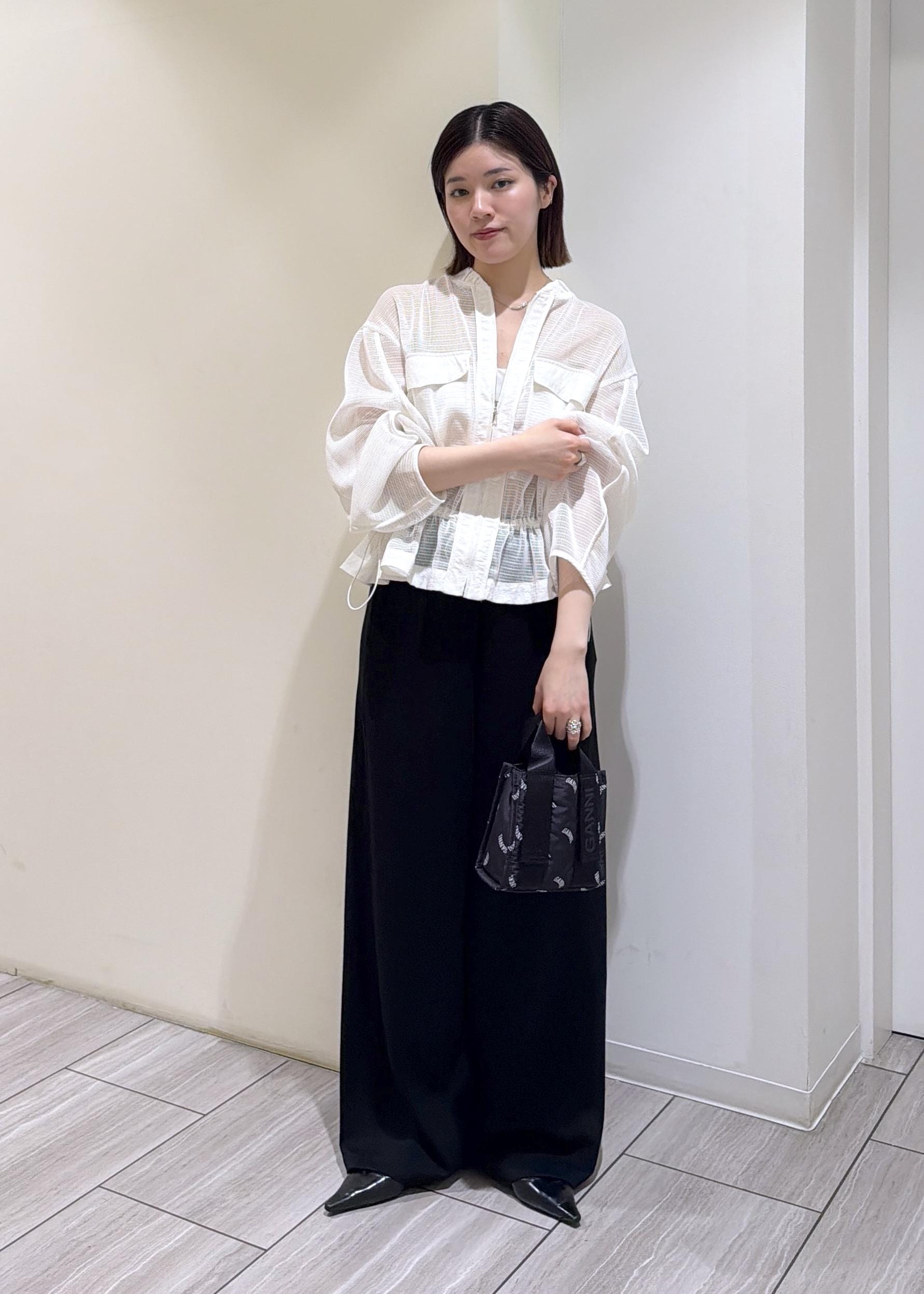 ADAM ET ROPE' | ドロストメッシュシャツ | Rakuten Fashion(楽天