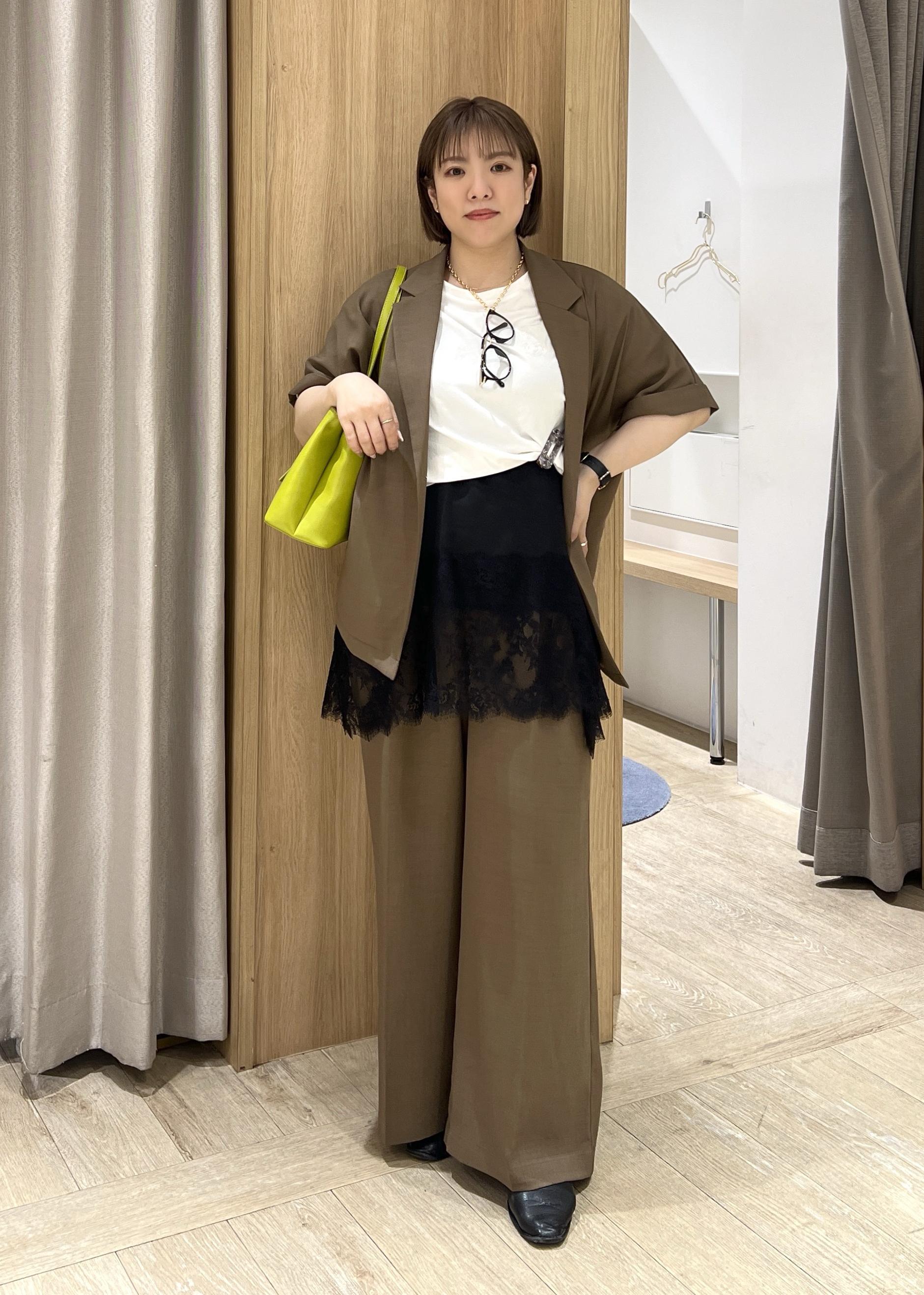 VIS | ボクシークロップド刺繍Tシャツ | Rakuten Fashion(楽天