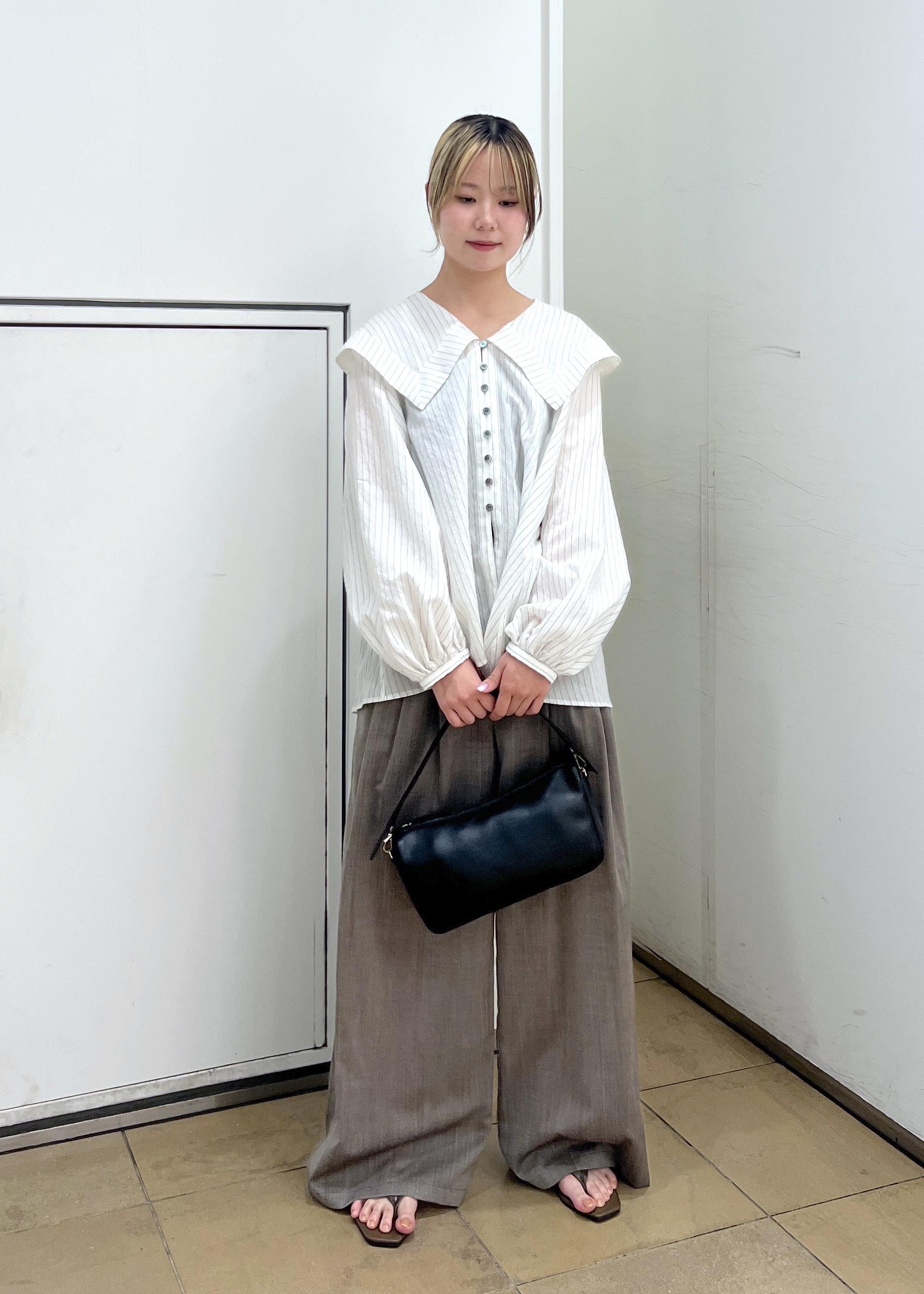 ADAM ET ROPE' | ワイドカラーブラウス | Rakuten Fashion(楽天