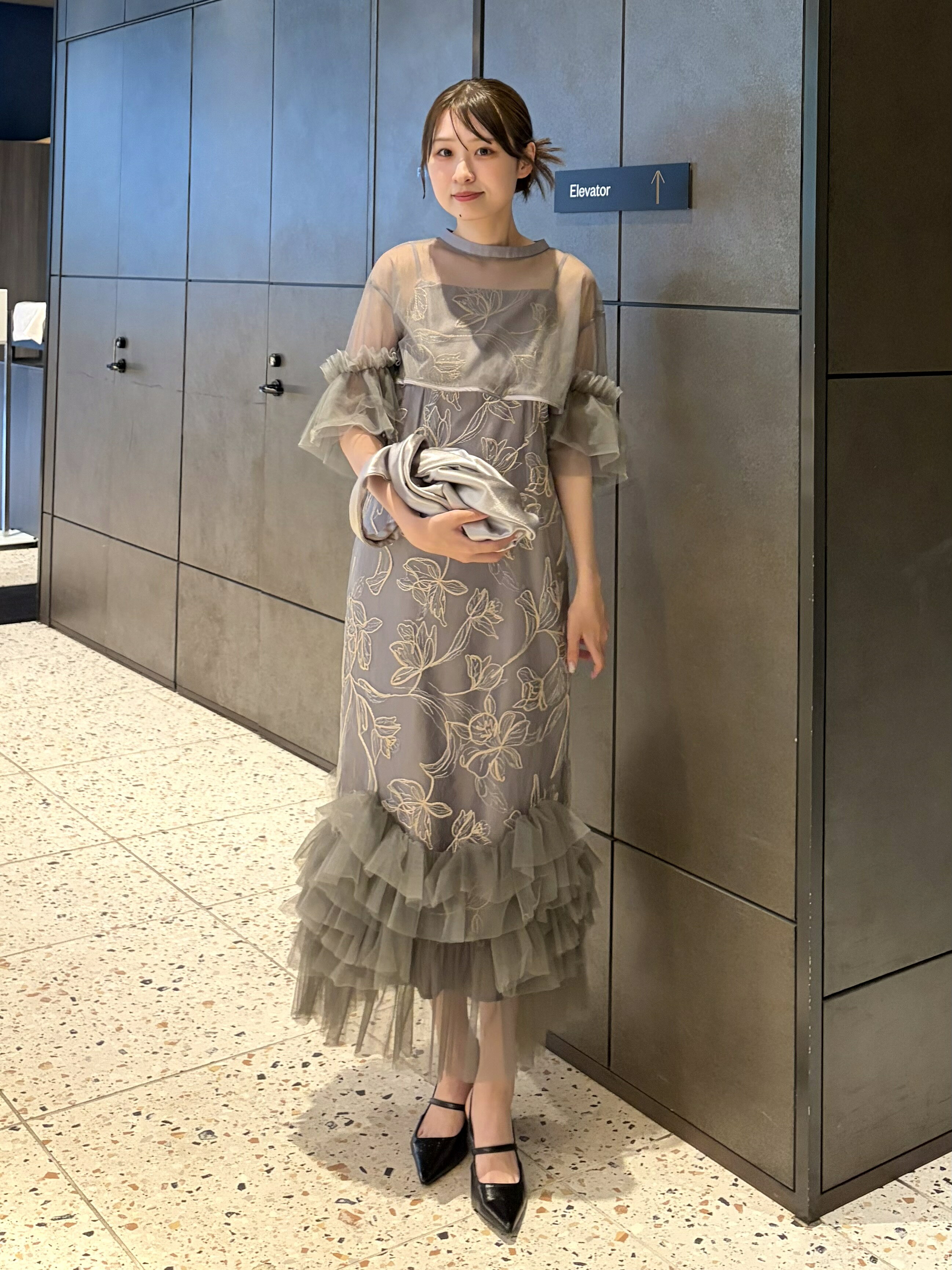 ANDRESD | 【2点セット】結婚式 刺繍チュールボレロドレス | Rakuten