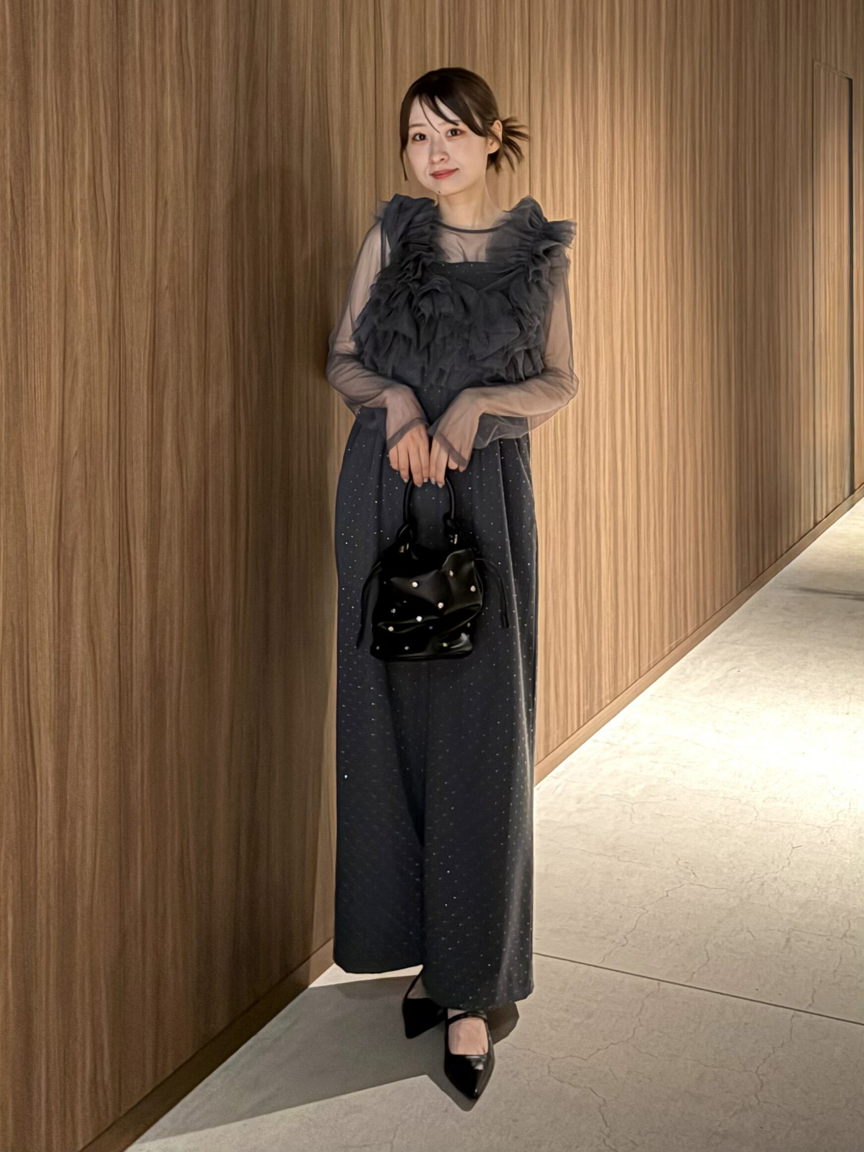 ANDRESD | 【3点セット】結婚式 チュールフリルオールインワン