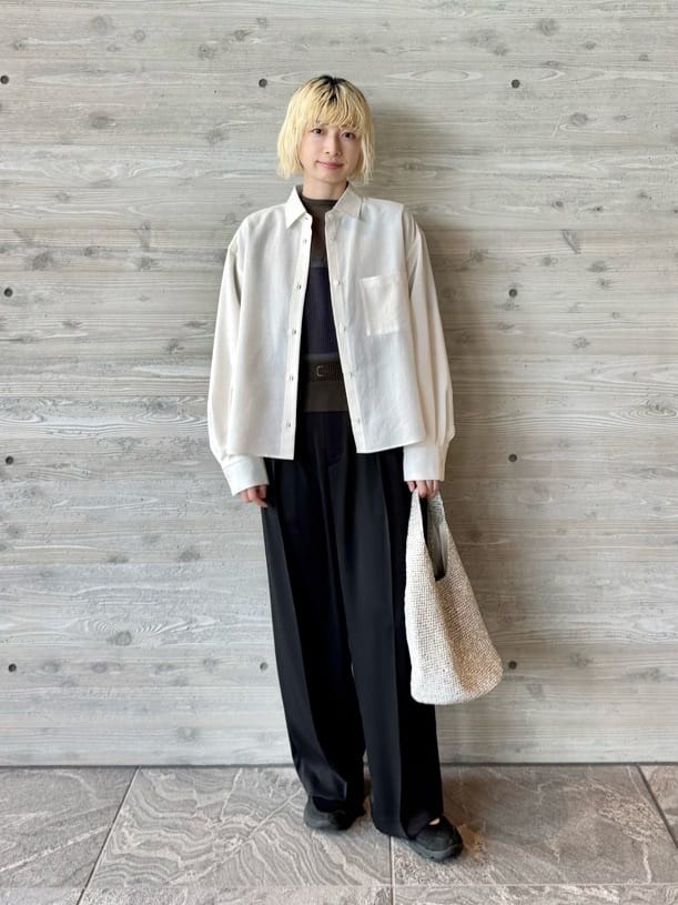 BEAUTY&YOUTH UNITED ARROWS | シアー バックタック シャツ 吸水速乾