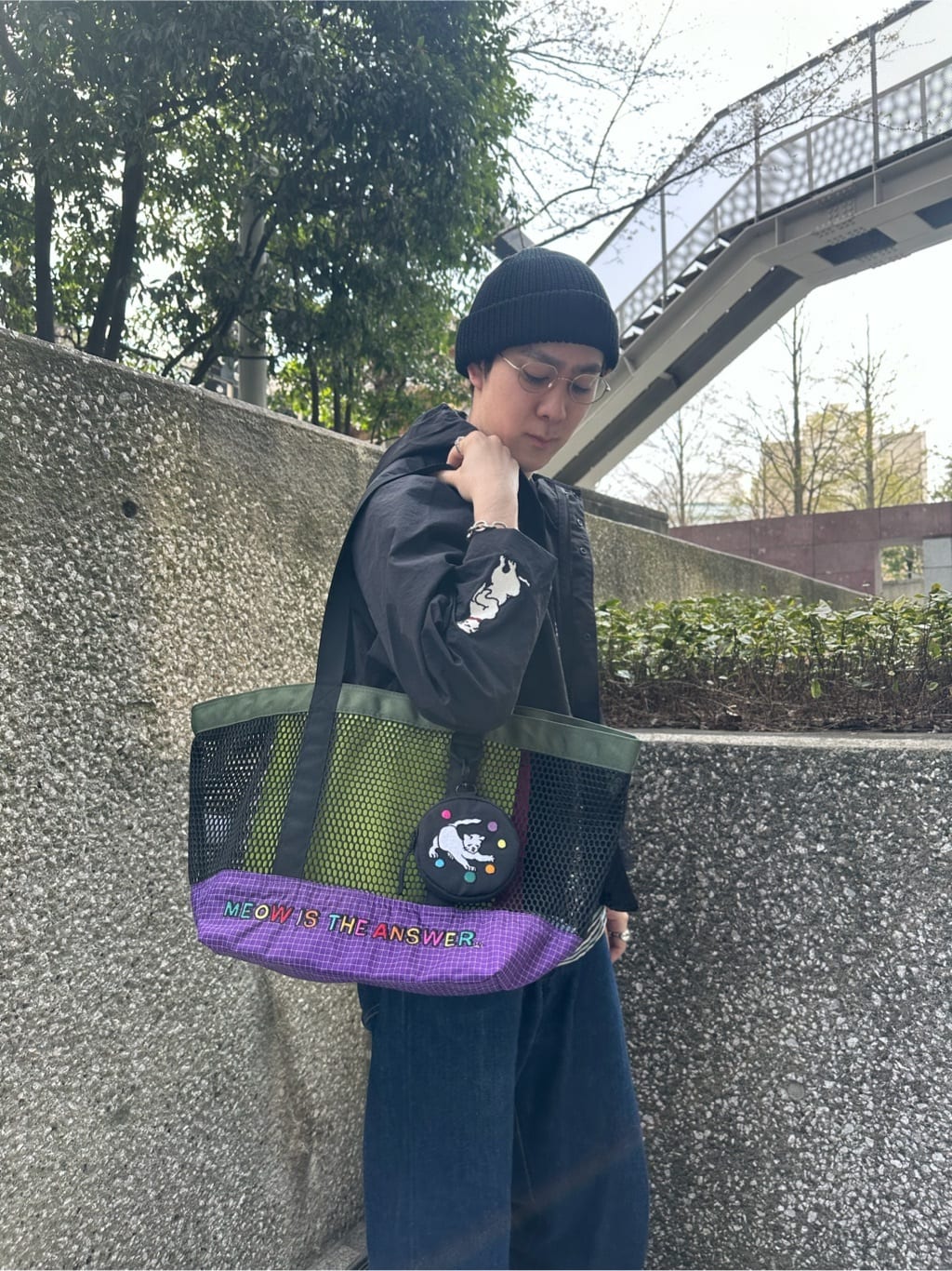 ear PAPILLONNER | 【KEN NAKAYAMA×ear】コラボメッシュトートバッグ