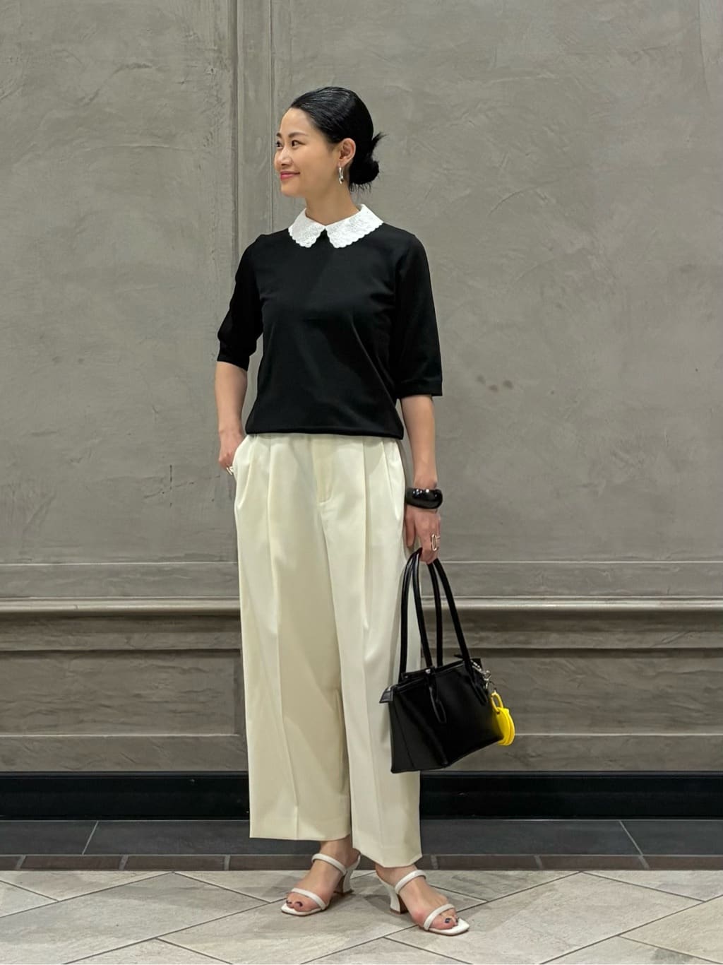 UNITED ARROWS | タック テーパード クロップド パンツ | Rakuten