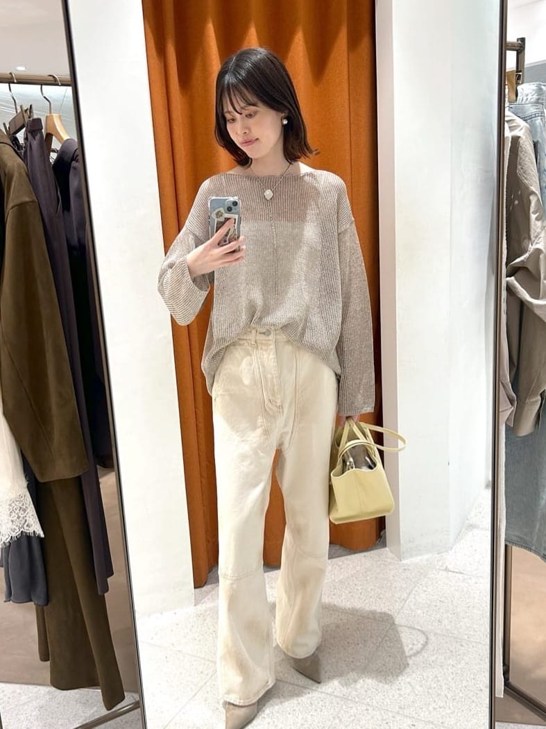 Whim Gazette | ボートメッシュニットプルオーバー | Rakuten Fashion