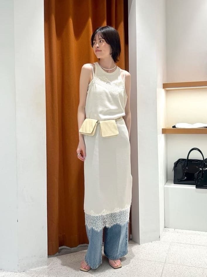 Whim Gazette | レースロングキャミ | Rakuten Fashion(楽天