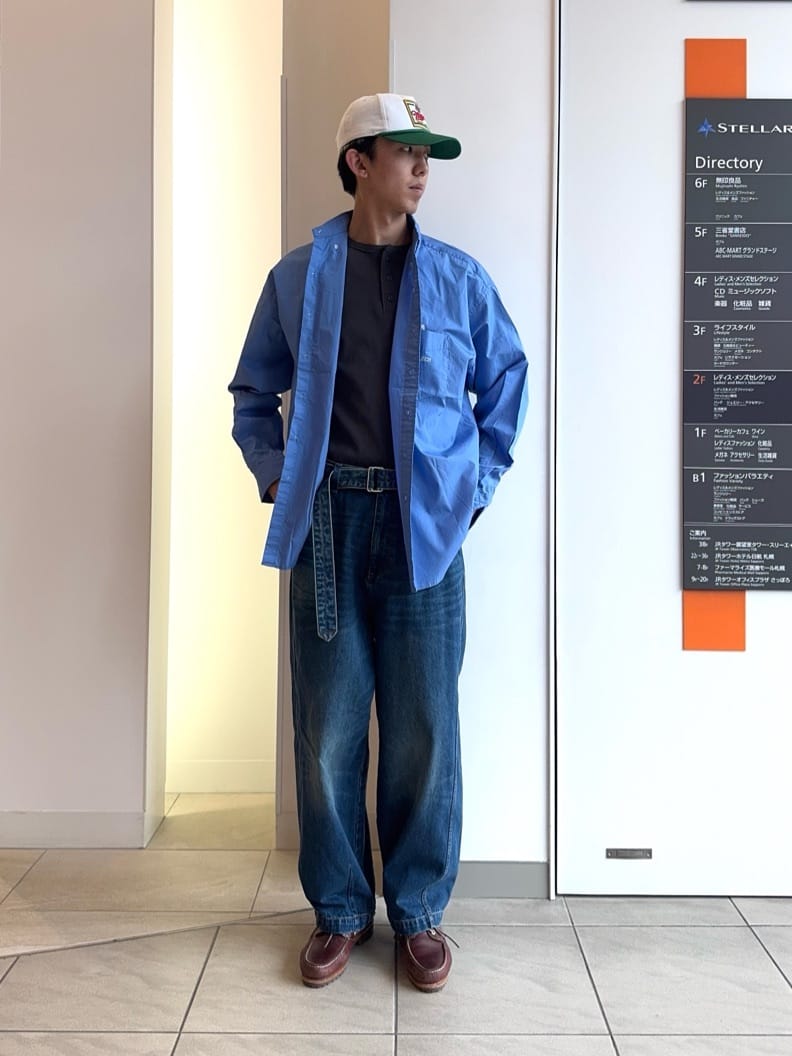 FREAK’S STOREのEssential タイトフィット S/S ヘンリーネックTシャツを使ったコーディネートを紹介します。｜Rakuten Fashion(楽天ファッション／旧楽天ブランドアベニュー)7082454