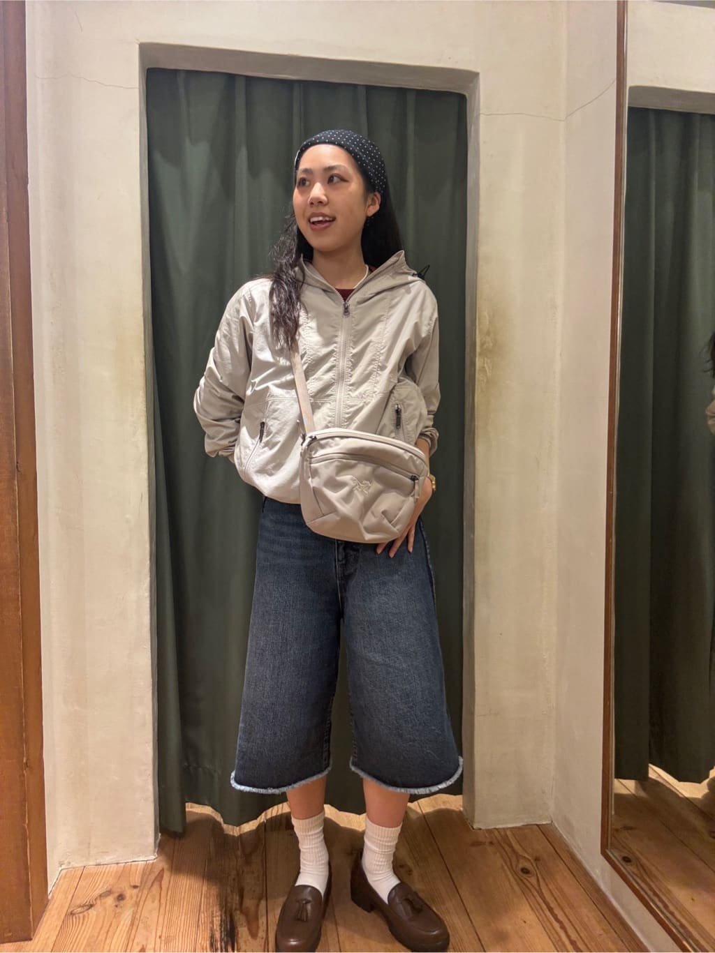 FREAK’S STOREの別注 ドット フライス ヘアバンドを使ったコーディネートを紹介します。｜Rakuten Fashion(楽天ファッション／旧楽天ブランドアベニュー)7082602