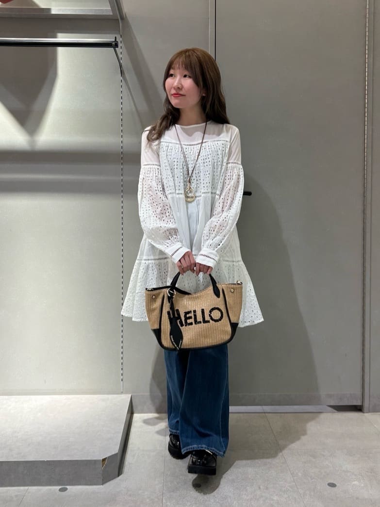 Vin | カットワークレースティアードチュニック | Rakuten Fashion