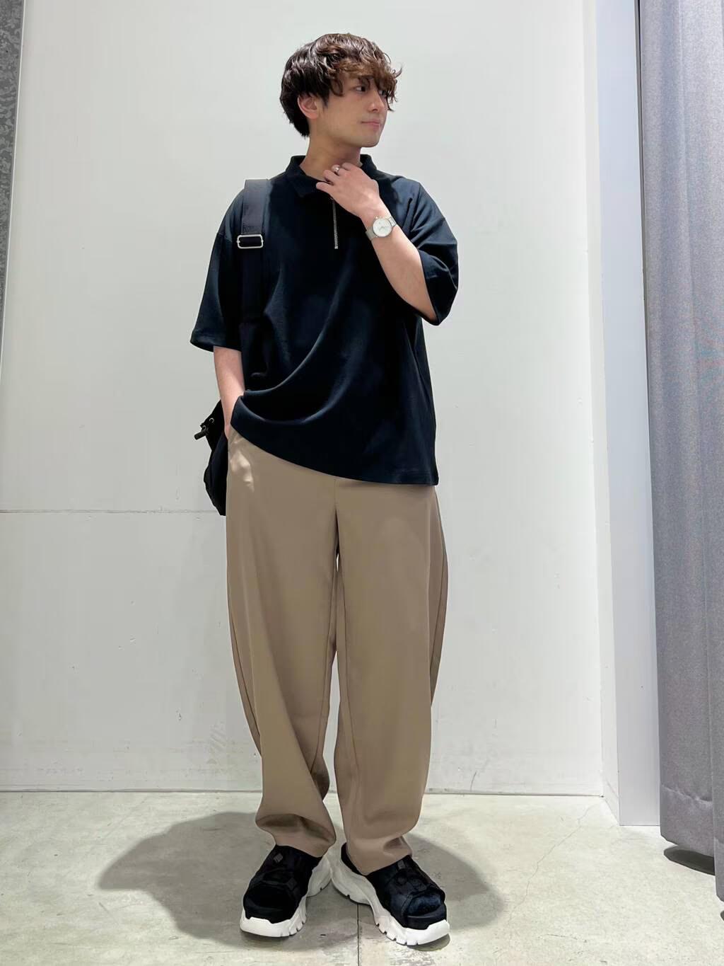 LAKOLE | パネルハーフジップロゴTシャツ | Rakuten Fashion(楽天